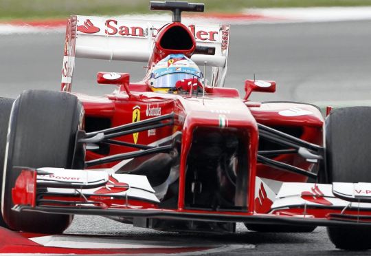 Fernando Alonso Race F1 Catalunya Spanyol 2013