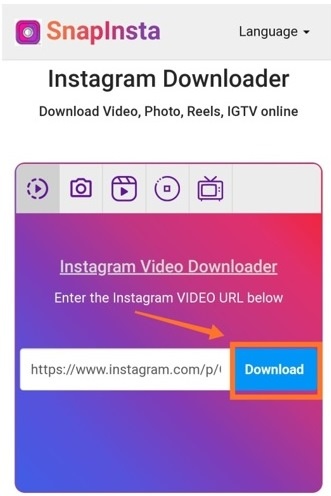 Download Video Instagram Digunakan Kembali