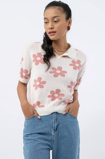 Off White Floral Onella