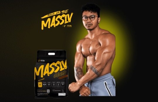 MASSIV Muscle Gainer Solusi Efektif untuk Otot Lebih Bulky dan Kuat