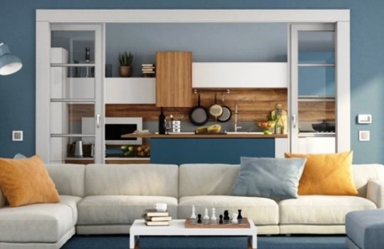 Bikin Ruangan Lebih Luas dan Stylish dengan Sliding Door & Folding Door dari Roda Bangun Mandiri